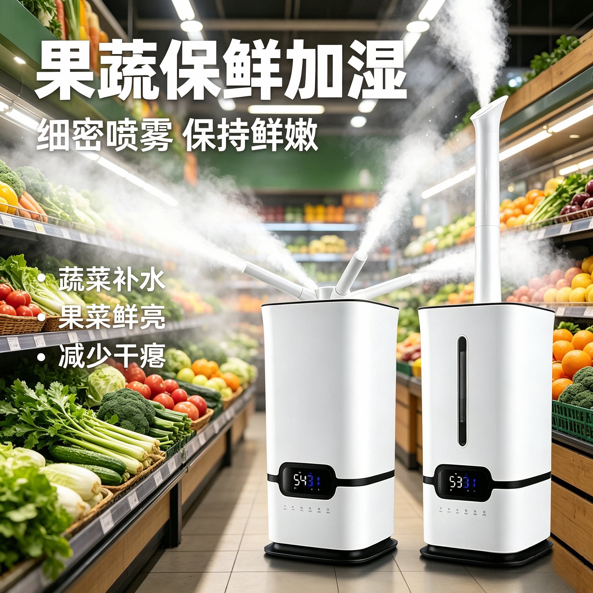 空气加湿器家用大雾量卧室杀菌