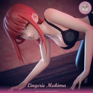 白模现货, 电锯人,玛奇玛,1/7,双版本,定制比例涂装请私聊。