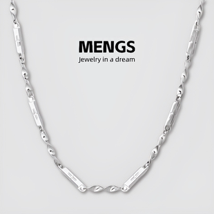 轻奢小众设计感拼接锁骨链纯欲冷淡风颈链百搭项链男女