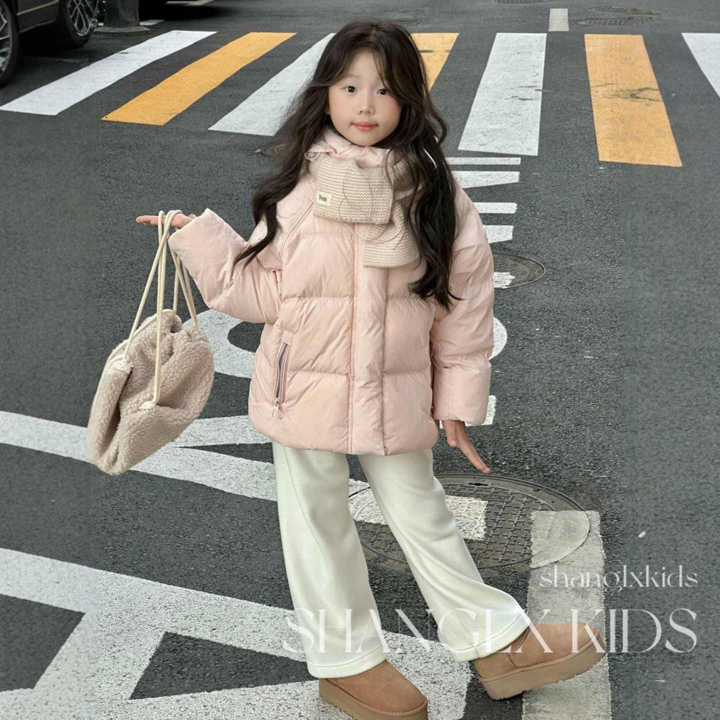 儿童女款羽绒服冬季2025新款女童初中生高级感儿童冬装外套洋气潮