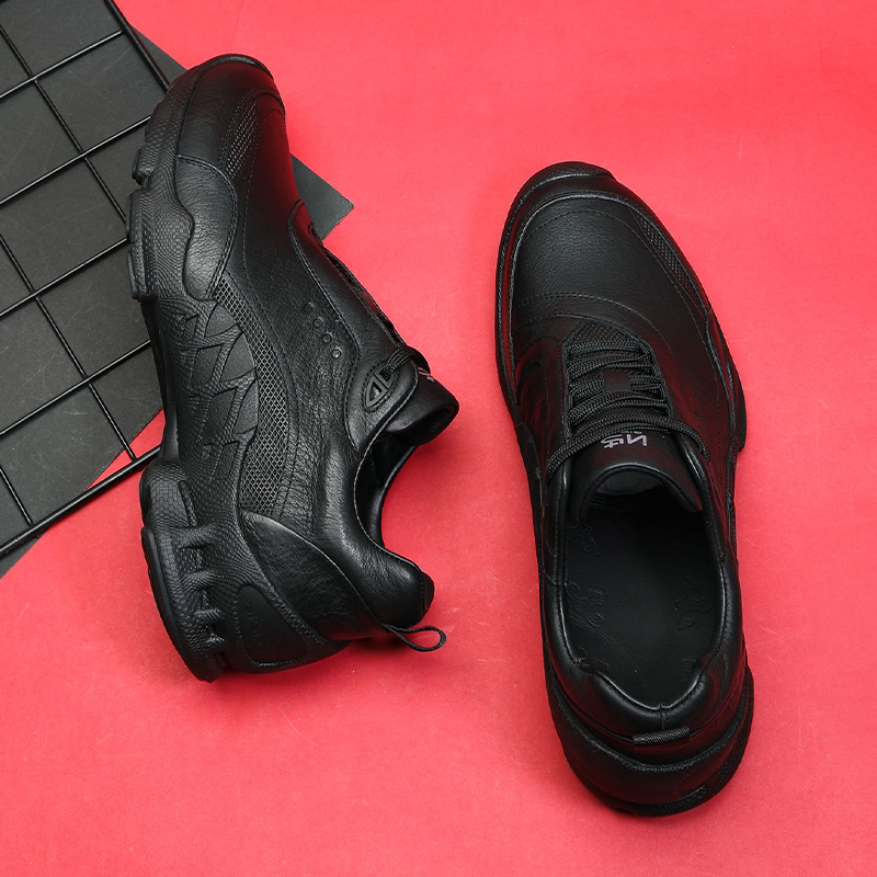 VIFIRFAR男鞋2026新款春季头层牛皮透气发泡软底百搭运动皮鞋男