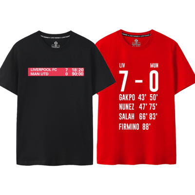 新款短袖利物浦衣服恶搞