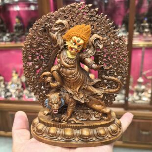愤怒莲师/格热/多杰卓洛/多吉卓洛/莲师/莲花生大师/莲师八变15cm
