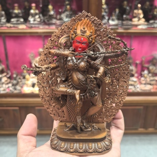 作明佛母/红度母/咕噜咕咧佛母/15cm密宗佛像梵天佛堂供奉摆件
