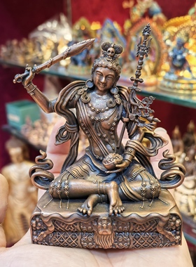 多钦哲仁波切/多智钦第五世宁玛祖师像/梵天藏传10cm精品佛堂摆件