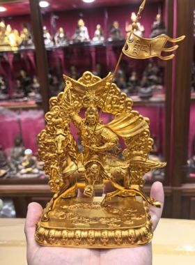 格萨尔王/威力/格萨尔/15cm红铜佛像梵天藏传佛堂供奉佛具摆件