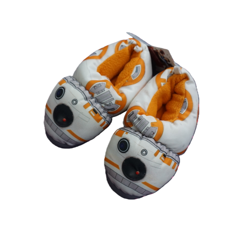 卡通机器人造型棉鞋男女童款童鞋