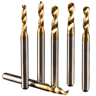 威特钨钢钻头琥珀微型小钻头电路板打孔钻孔涂层PCB钻头麻花钻头