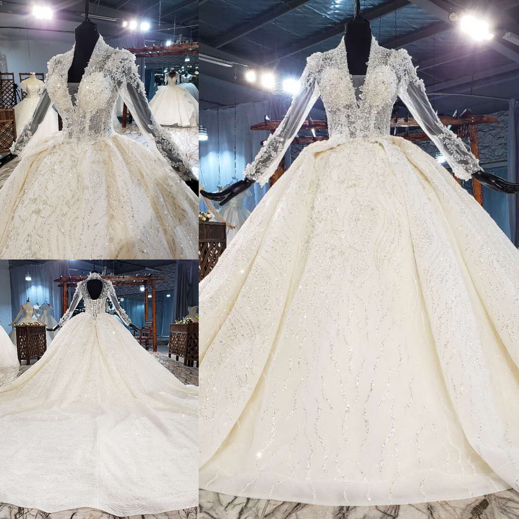 网红新款抖音包肩公主婚纱礼服