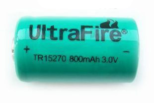 CR2充电电池 锂电池 15270 800mah 3V （充电器有售）