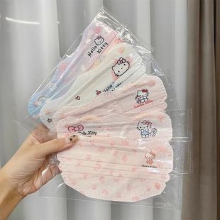 KT猫口罩显脸小V型美颜瘦脸显脸小可爱少女心高颜值素颜神器防护