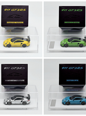 cars lounge车廊CL 1:64 保时捷911 GT3 RS 树脂汽车模型 成品
