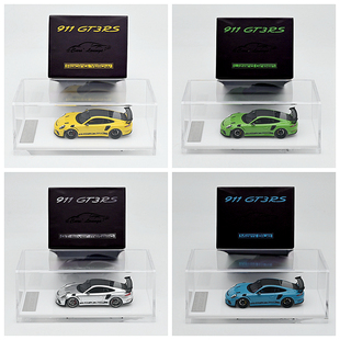 cars lounge车廊CL 1:64 保时捷911 GT3 RS 树脂汽车模型 成品