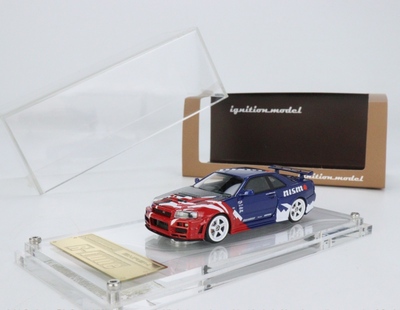 ig164高端树脂汽车模型r34nismo