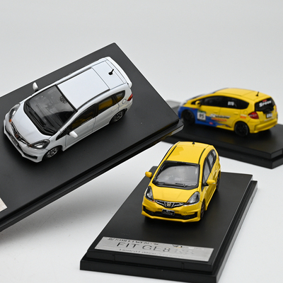 164飞度2代GE8合金汽车模型