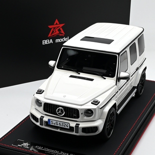 BBA AMG 汽车模型 成品摆件 奔驰G63 树脂限量版 Model 黑色