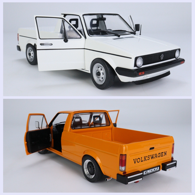 Solido索利得1:18 Volkswagen Caddy MK.1双开门合金汽车模型成品