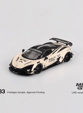 MINIGT 1:64 McLaren 迈凯伦 720S TBC 合金汽车模型收藏#1083