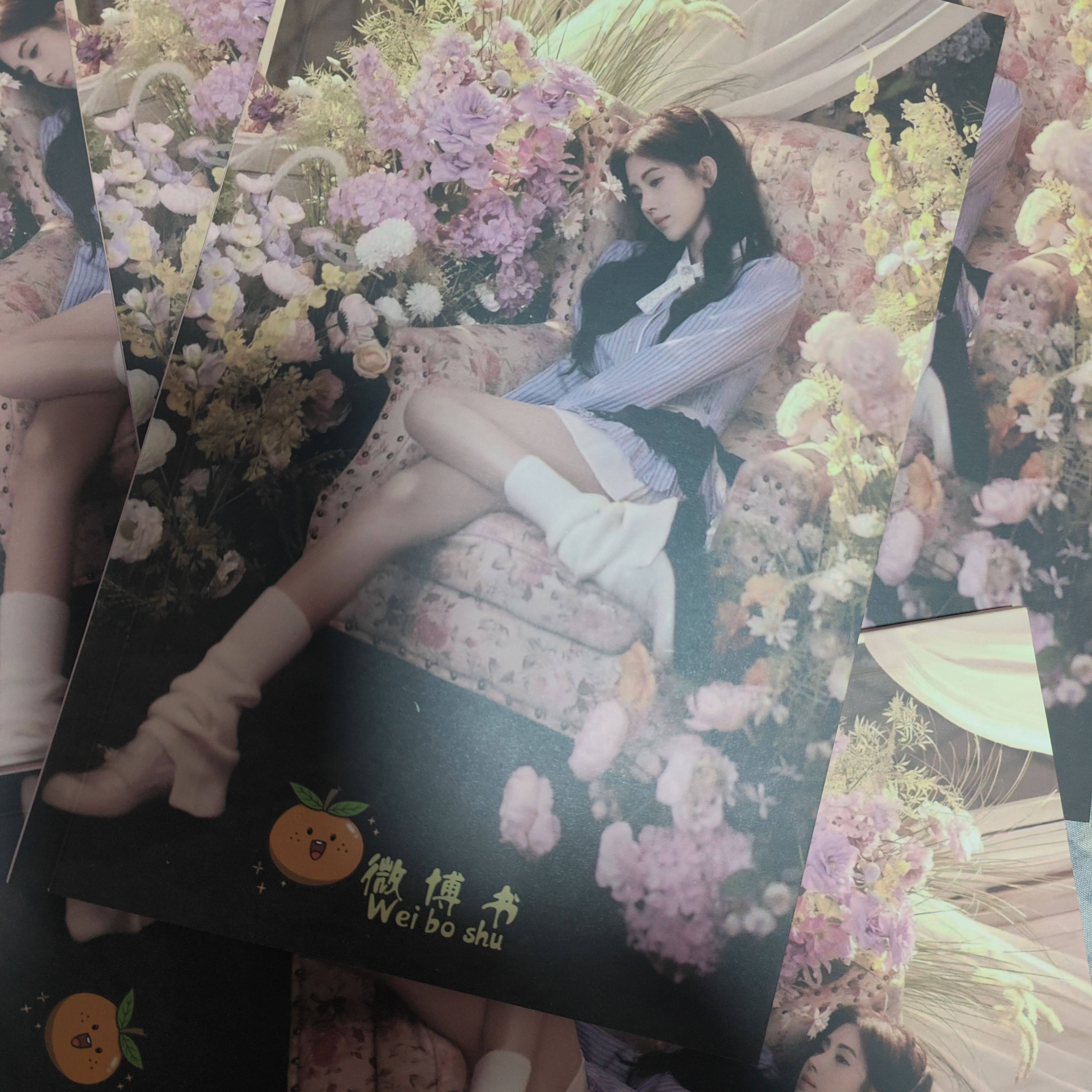 鞠婧祎微博记录书朋友同学闺蜜