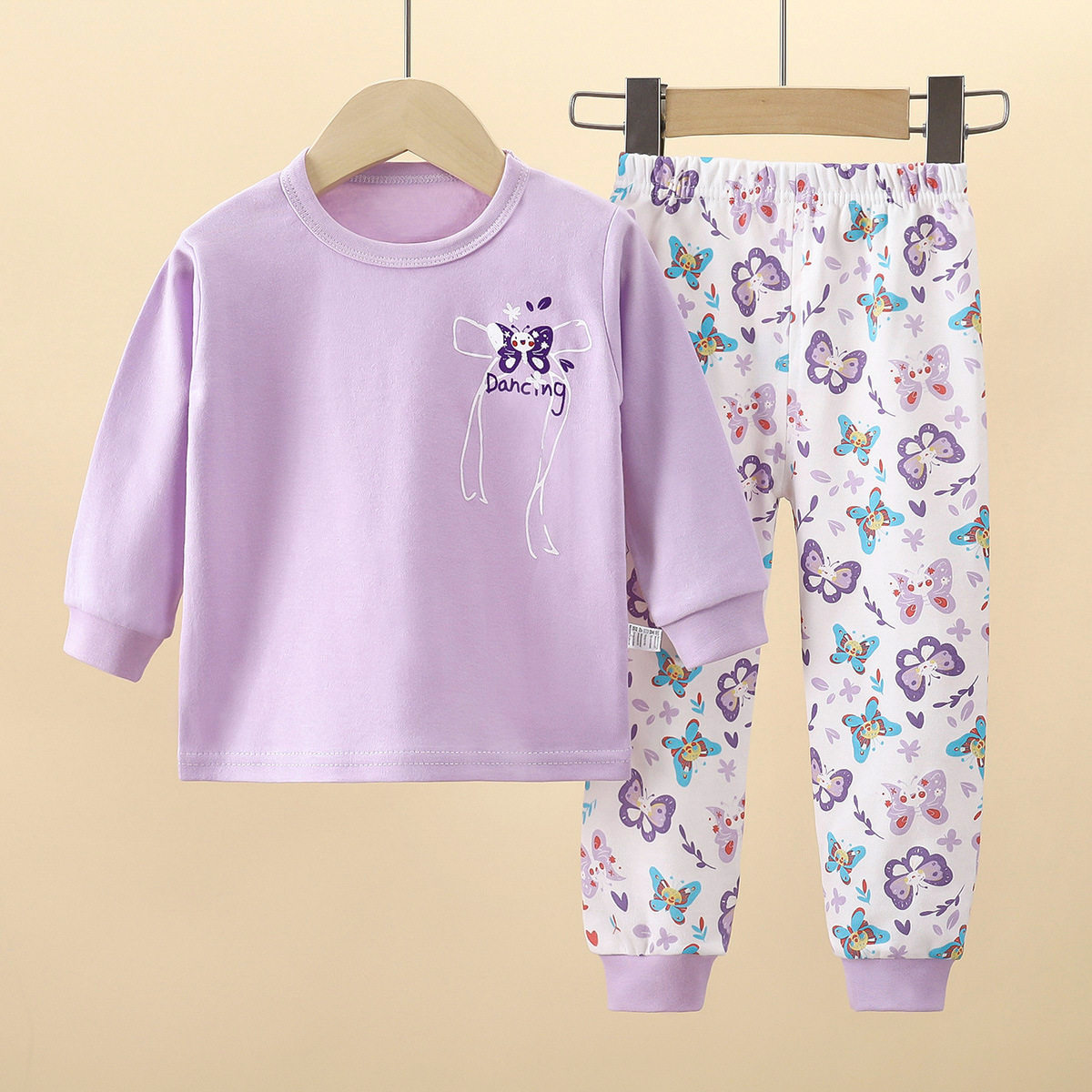 儿童内衣套装秋季纯棉大童男童睡衣女童家居服中童童装中小童