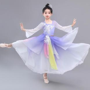 少儿古典舞演出服女飘逸仙气中国舞剧目舞蹈艺考国风独舞表演服装
