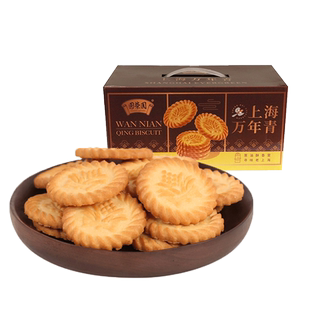 上海圆荣圆万年青饼干1000g香葱饼干解馋小零食