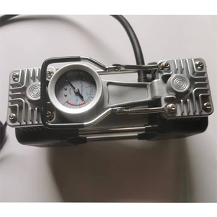 电动车充气泵48v60v72v大功率真空胎双缸维修换胎打气筒轿车轮胎