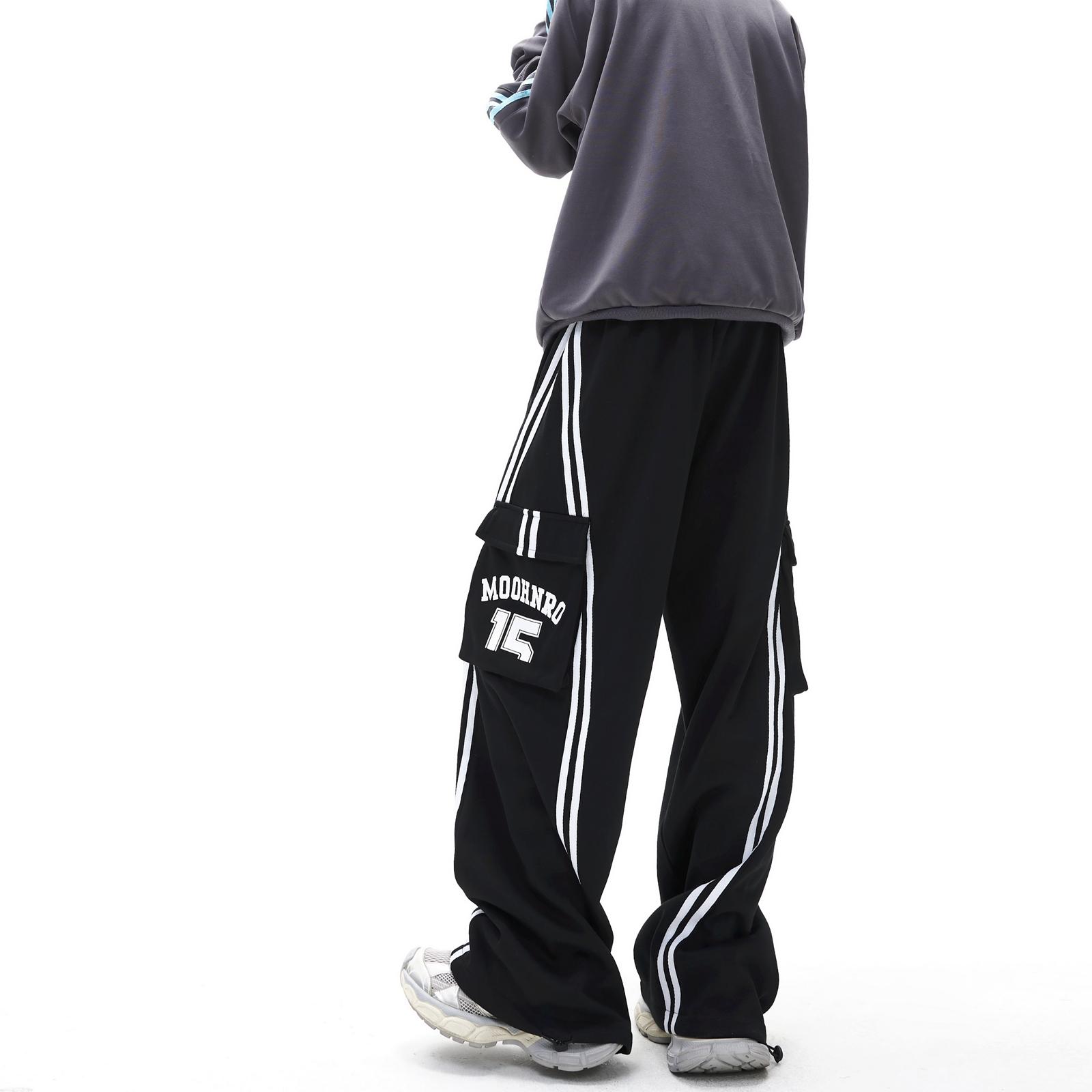 G潮牌男女工装宽松运动裤