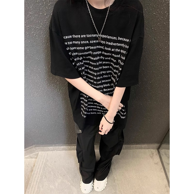 短袖男款小领口情侣七分袖