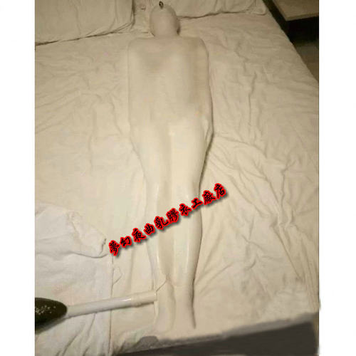 乳胶真空床窒息乳胶衣男女睡袋