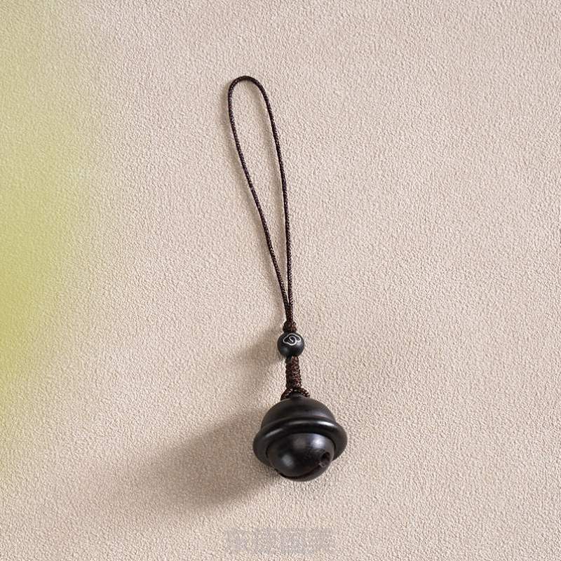 u桃木挂件钥匙包手机挂绳手机链