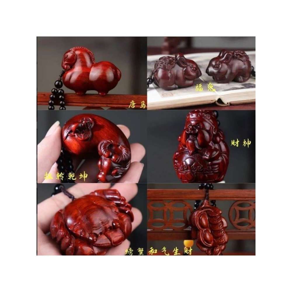 新疆包邮小叶紫檀手把件稀奇古怪雕刻摆件高档招财红木手把件解压