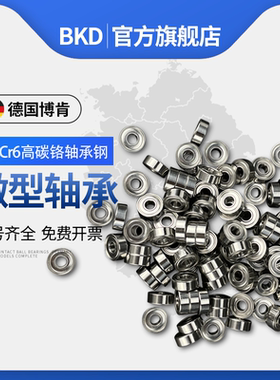 德国BKD进口微型轴承大全605 606 607 608ZZ/P5 609ZZ p5小轴承