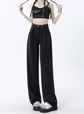 LA-7113-天丝-047  天丝牛仔裤大码女胖mm梨型身材穿搭直筒裤