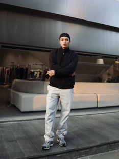 男女 百搭宽松休闲裤 城市户外功能性软壳冲锋裤 春秋百搭直筒伞兵裤