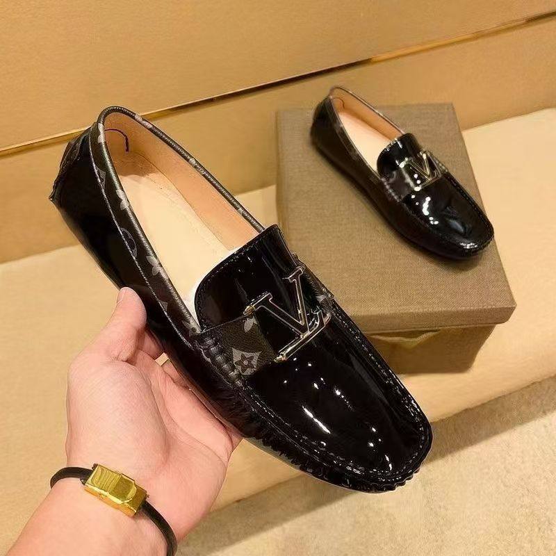 2025新款一脚蹬开车鞋男士潮鞋商务软底外贸大码皮鞋真皮豆豆鞋男,流行男鞋,乐福鞋（豆豆鞋）,淘宝优惠券,粉丝福利购,淘宝优惠卷