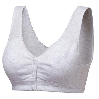 薄款轻薄无钢圈纯棉聚拢养护文胸