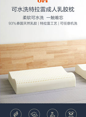 小米8H可水洗特拉雷进口乳胶枕