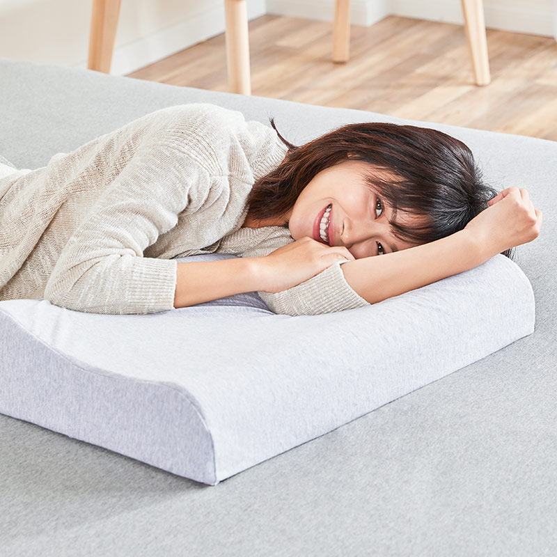 8H THAILAND NATURAL LATEX PILLOW CERVICAL SPINE RUBBER MEMORY PILLOW SINGLE TRIPLE CURVE HIGH AND LOW PILLOW CORE Z2S