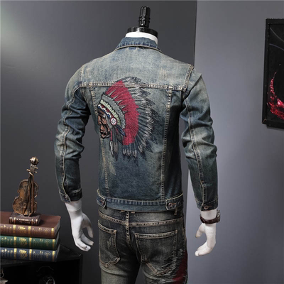 春秋冬牛仔夹克休闲上衣