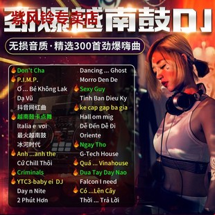 2023车载光盘cd抖音越南鼓重低音DJ酒吧劲爆舞曲无损高音质大容量