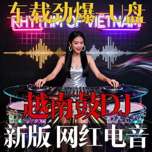 越南鼓U盘汽车车载劲爆dj音乐炸街串烧包房套曲酒吧重低音优盘mp3
