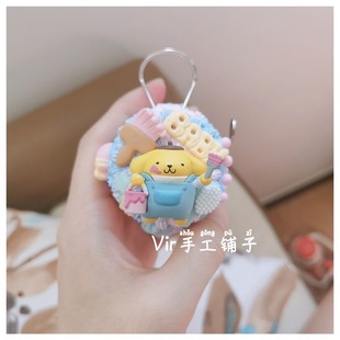 空姐乘务员计数器民航人流量机械可爱数客器织女钩棒针点数器布丁