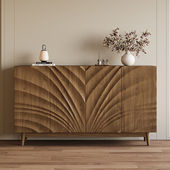 复古雕花入户玄关柜中古风客厅收纳储物柜鞋 柜侘寂风墙边柜餐边柜