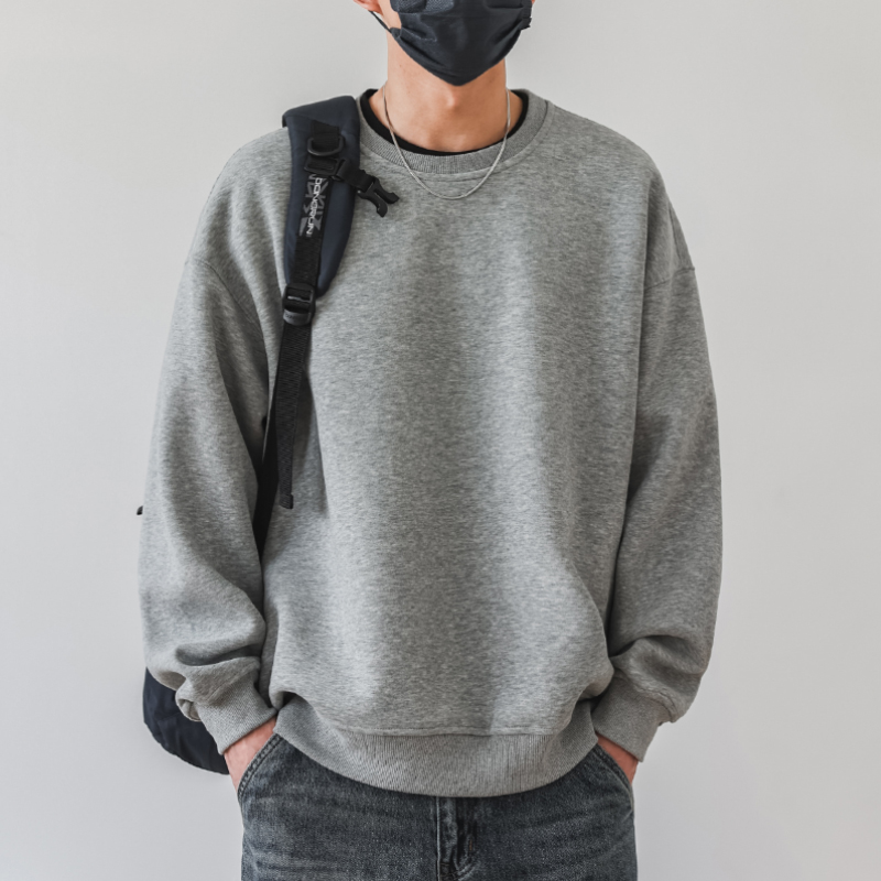 休闲宽松青春潮流卫衣男