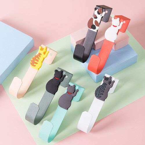 免打孔挂钩门后办公室收纳神器