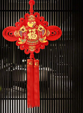 春节中国结过年装饰挂件带福字的新年挂饰墙壁客厅进门玄关入户门