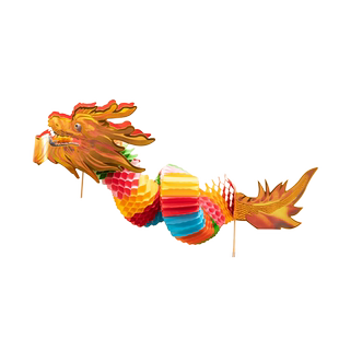 马年2026新款中秋节新年装饰红灯笼儿童手提舞龙舞狮拉花纸龙氛围