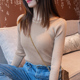 显瘦针织衫 打底衫 上衣修身 内搭圆领长袖 女百搭毛衣 2022秋冬新款