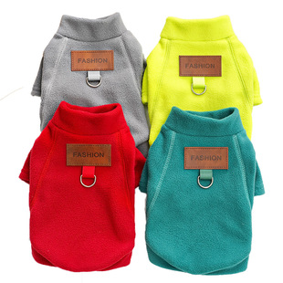 跨境新品宠物狗狗猫咪秋冬衣服加绒比熊法斗狗衣服用品猫服饰